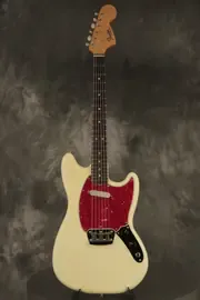 Электрогитара Fender Musicmaster II Olympic White w/case USA 1966