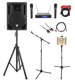 Rockville Pro 10" ipad/iphone/Android/Laptop/TV Youtube Karaoke System/Machine