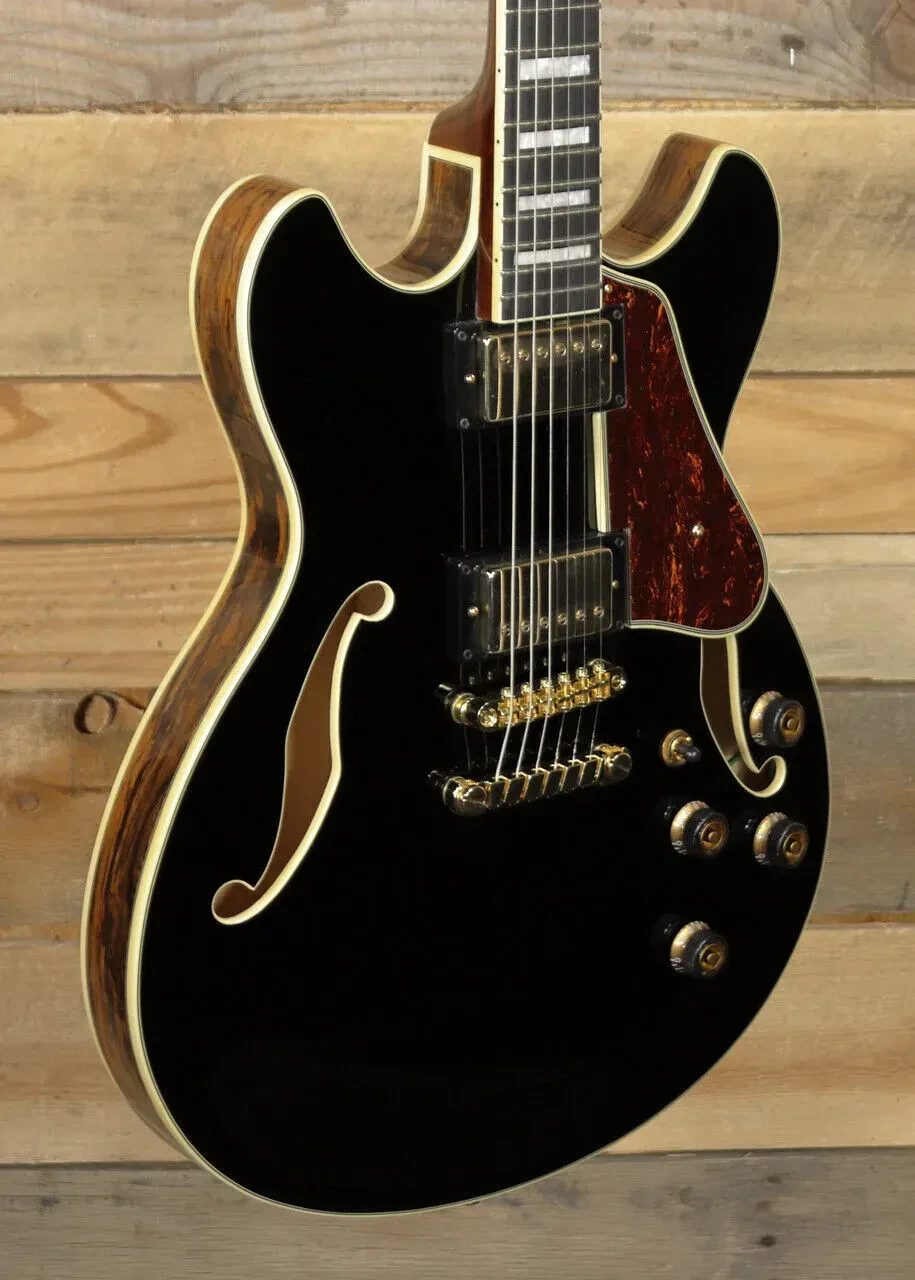 Электрогитара Ibanez AS93BC Artcore Expressionist полуакустическая черная