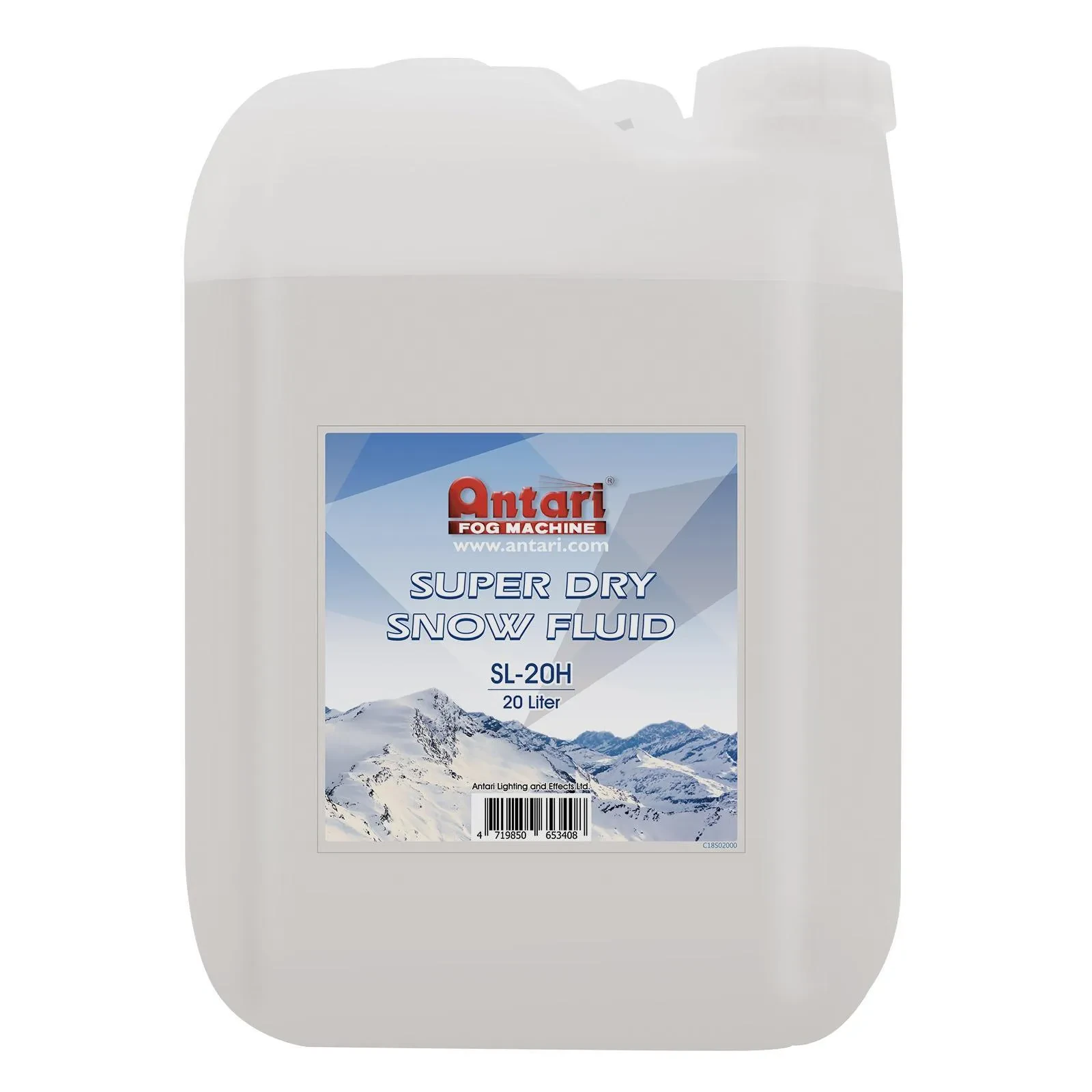 Antari SL-20H 20 Liter (5.28 Gallon) Bottle of Super Dry Snow Fluid