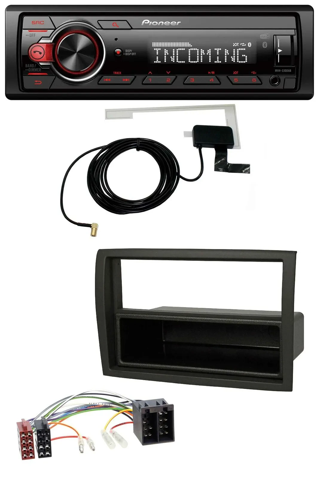 Pioneer MP3 AUX CD DAB USB Autoradio für Citroen Jumper Fiat Ducato Peugeot Boxe