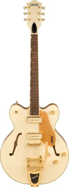 Полуакустическая электрогитара Gretsch Electromatic Pristine Limited Edition Semi-Hollow White Gold