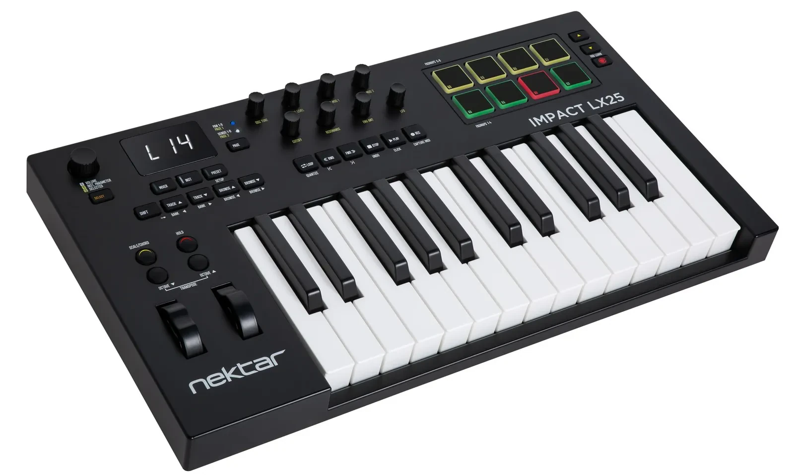 MIDI-контроллер Nektar Impact LX25 mk3 25-Key USB Black
