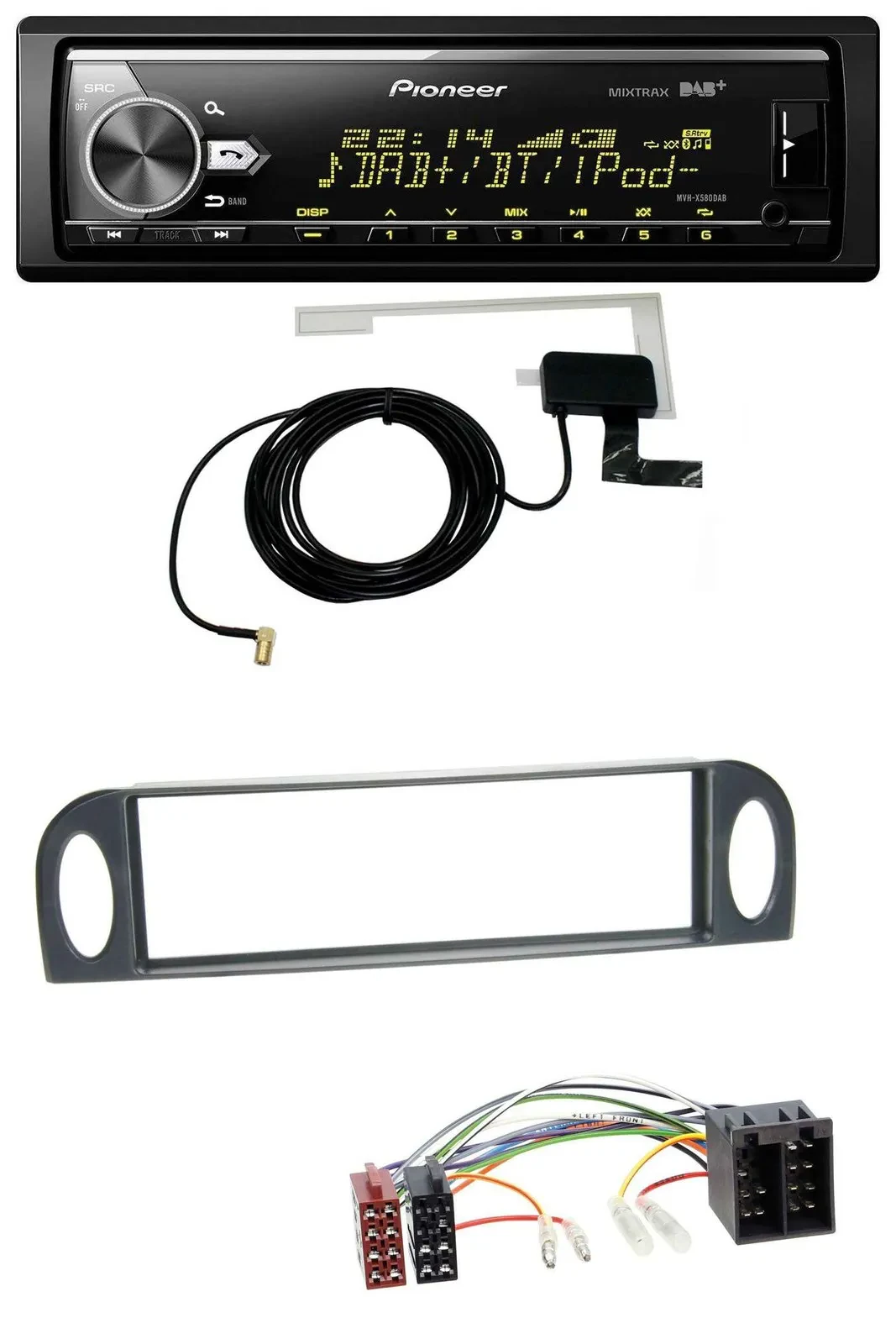 Автомагнитола Pioneer Bluetooth DAB USB MP3 для Citroen C5 (до 2004)
