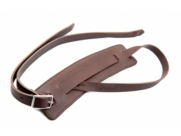 Ремень для гитары RightOn Straps Steady Leathercraft Slim Brown