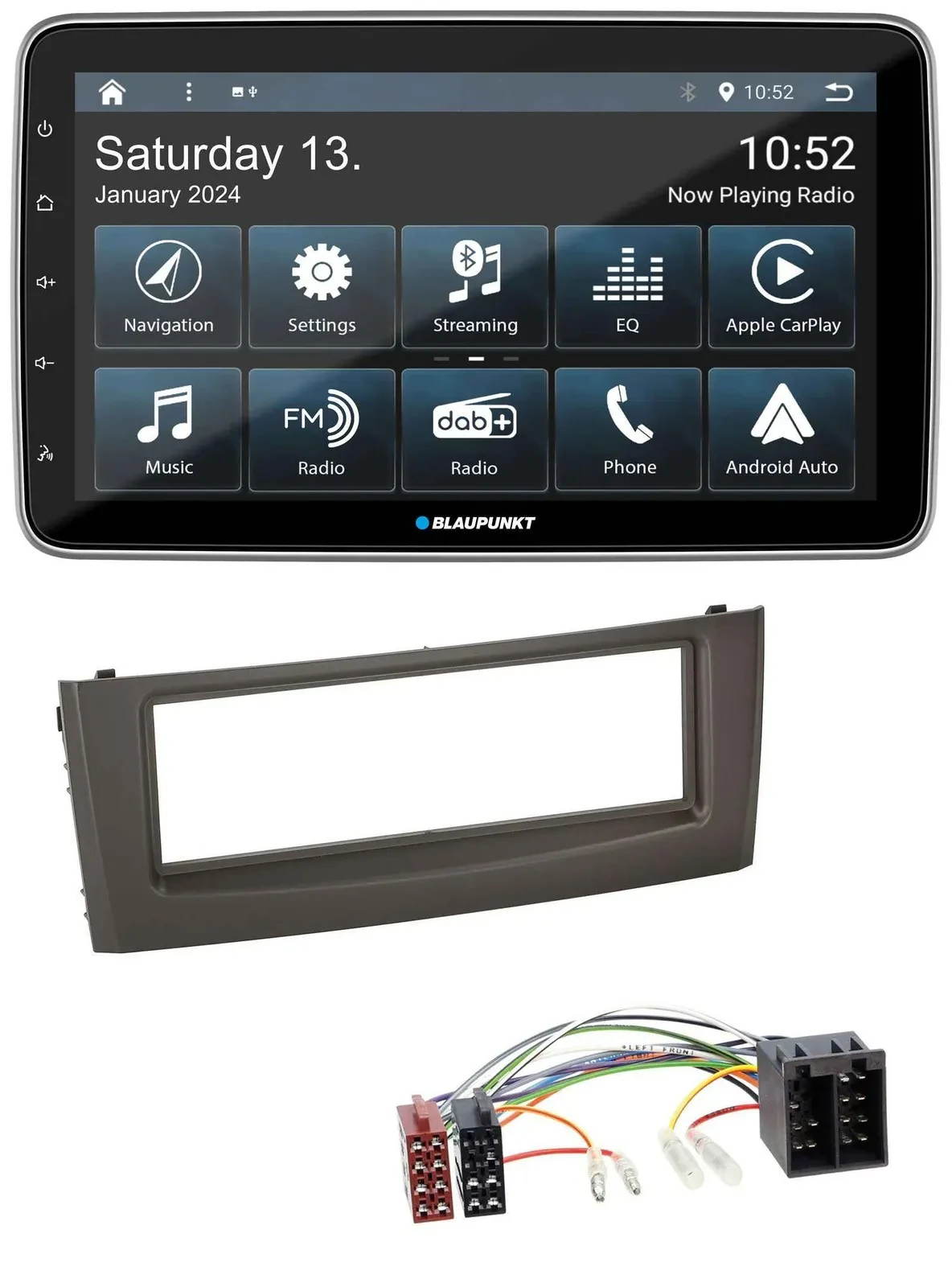 Blaupunkt USB DAB SD MP3 Bluetooth Autoradio für Fiat Grande Punto Punto ab 05 s