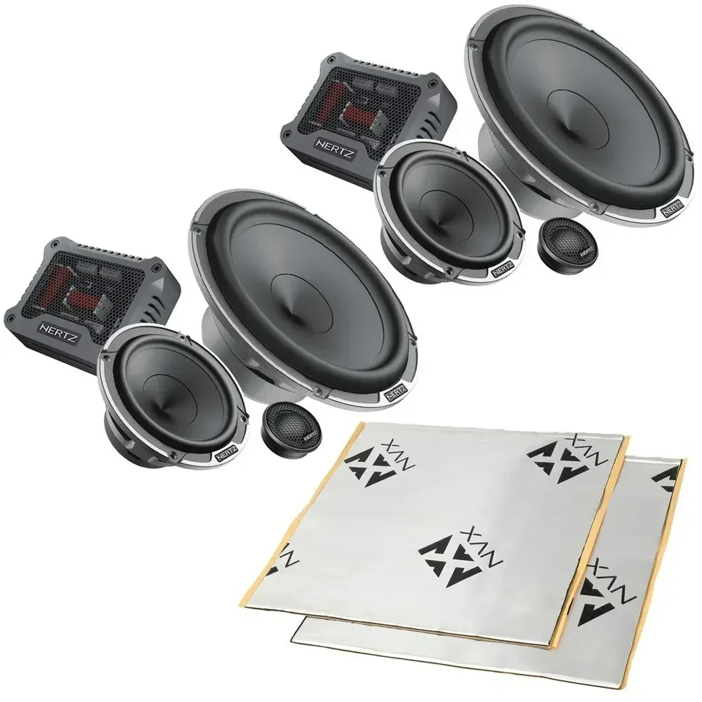 Hertz MPK163.3 | 150W RMS 6.5" Component speaker with Sound Damping