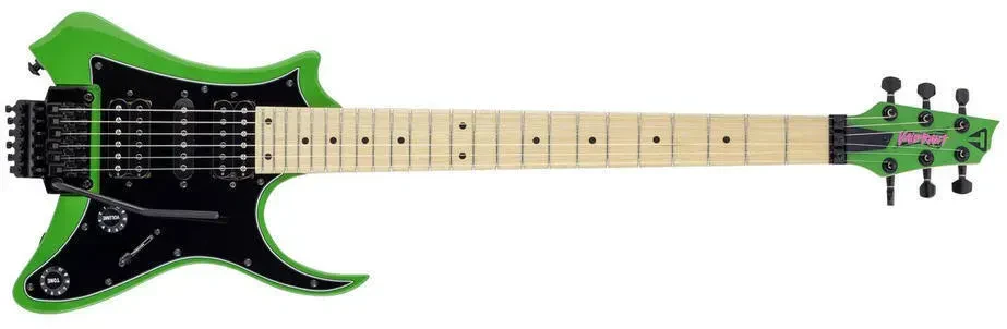 Б/У Электрогитара TRAVELER GUITARS V88S Vaibrant Standard салатовый