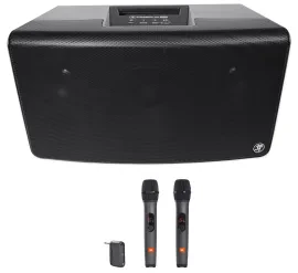 Mackie FreePlay LIVE 6" Rechargeable DJ PA Speaker w/Bluetooth+JBL Wireless Mics