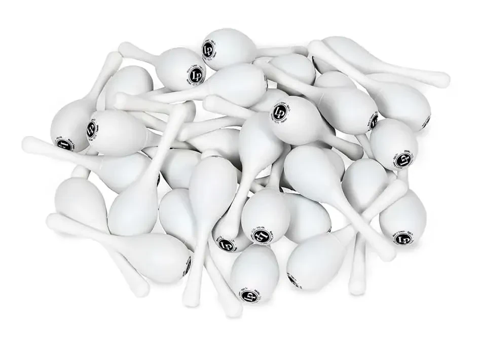 Маракасы Latin Percussion LP011-GLO Glow In Dark Chickitas (36 штук)