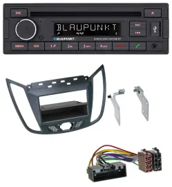 Blaupunkt USB DAB CD Bluetooth MP3 Autoradio für Ford C-Max / Kuga - dunkelgrau