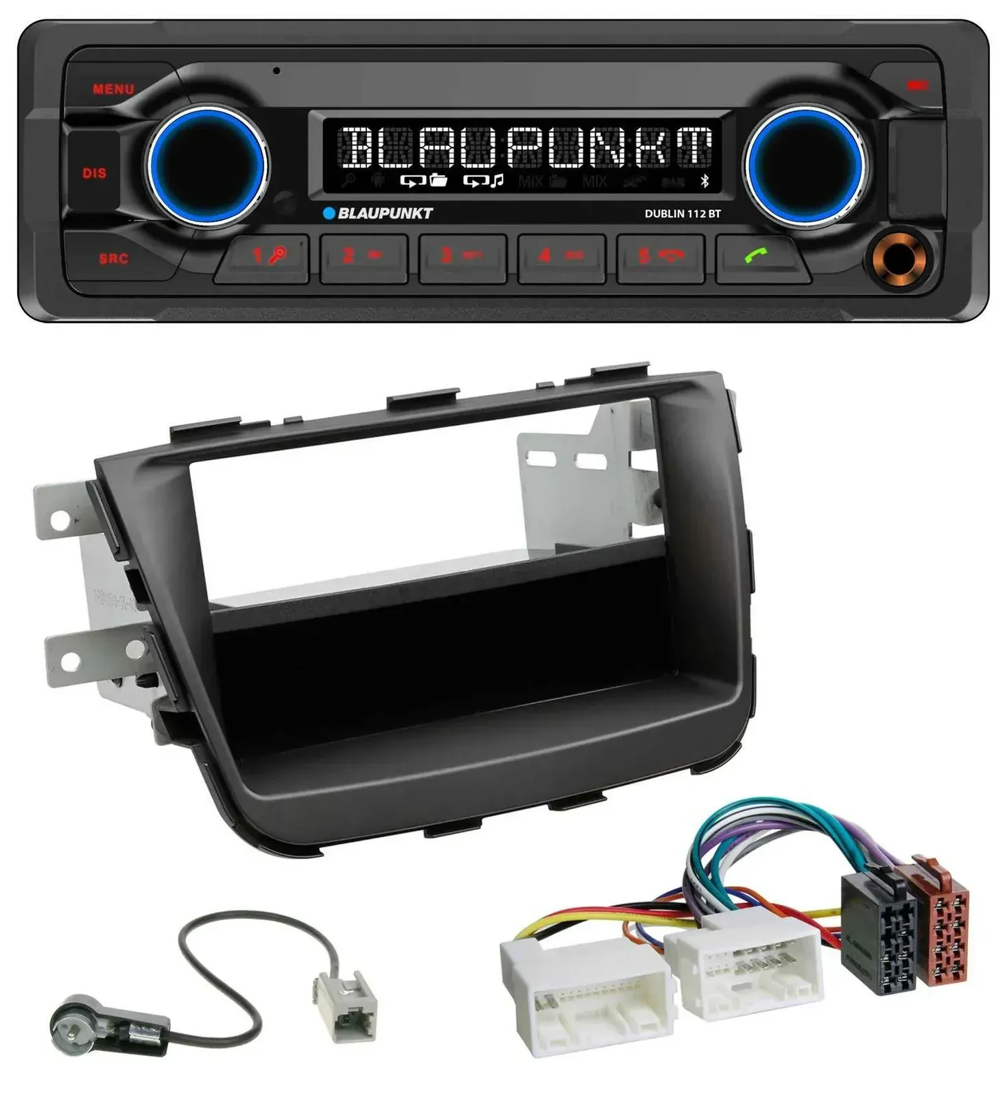 Blaupunkt MP3 Bluetooth USB AUX Autoradio für Kia Sorento II XM Facelift 12-15