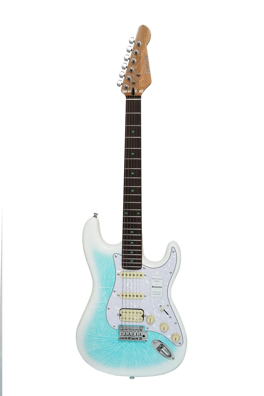 Электрогитара Bosstone SEG 04 6-струнная цвет Frost
