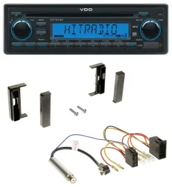 Автомагнитола для Audi TT (1998–2006) VDO 1DIN, CD, USB, AUX, ISO