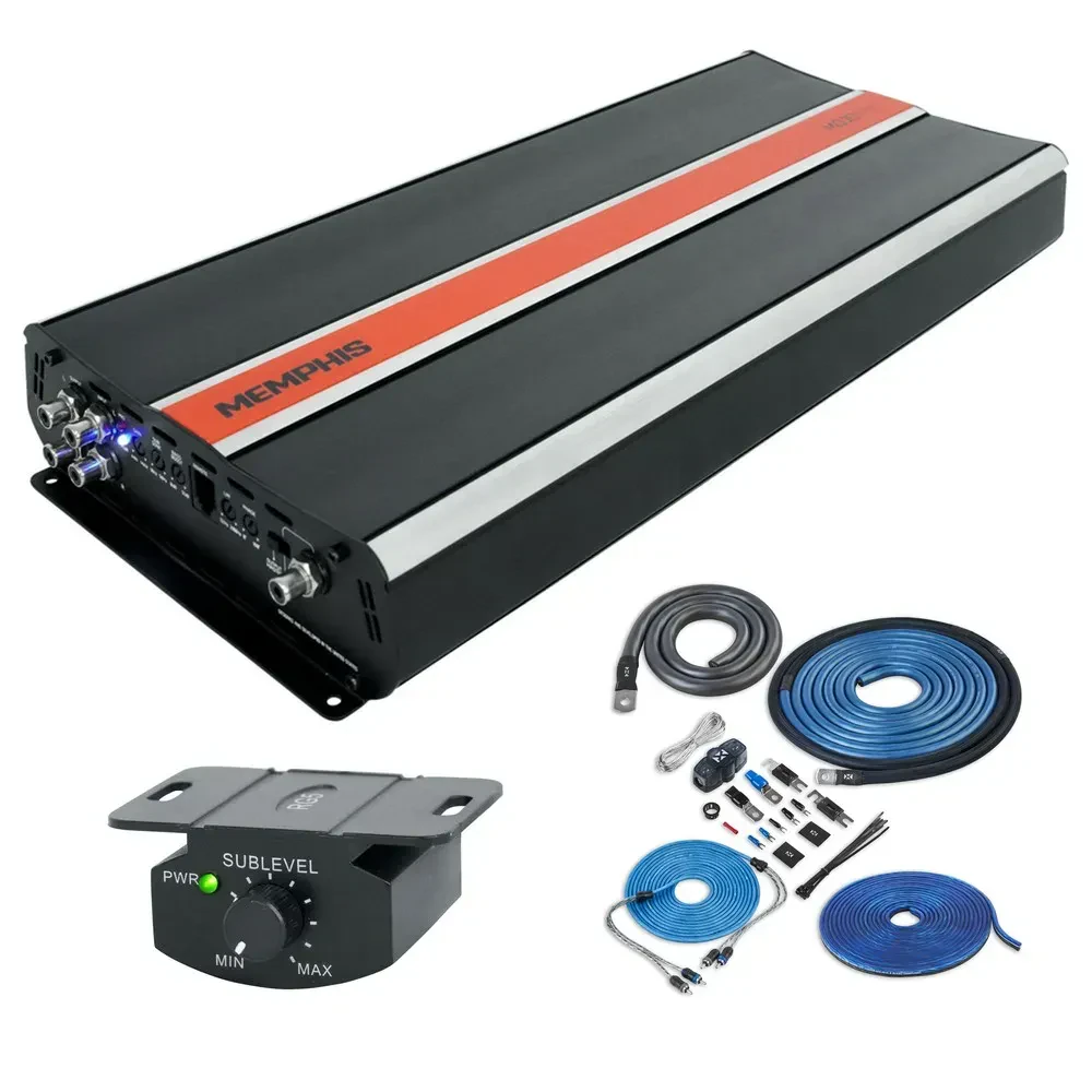 Автомобильный усилитель Memphis MJP3000.1 Class-D моноблок 3000W RMS (набор)