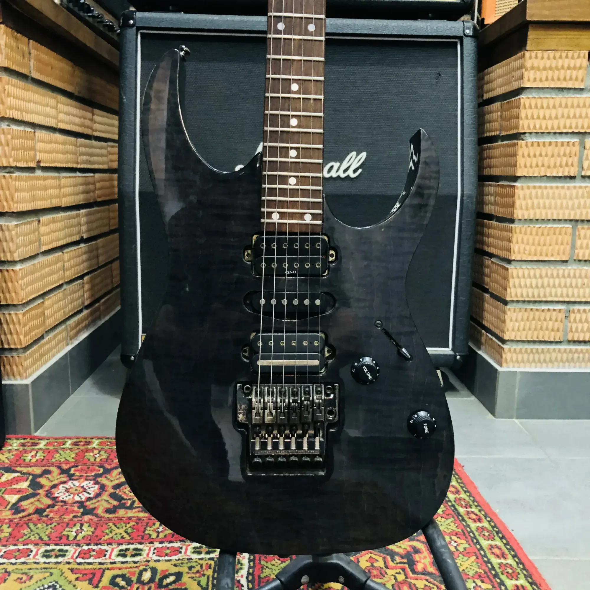 Электрогитара Ibanez RG680CM Deep Black Japan 1999