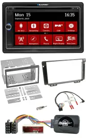 Blaupunkt 2DIN USB DAB Lenkrad Bluetooth TMC Navigation für Land Rover Freelande