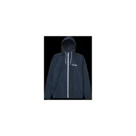 FENDER Spaghetti Logo Windbreaker, Navy, XXL