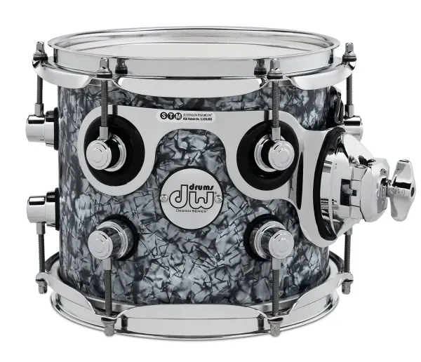 Том-барабан DW Design Maple 8x7 Silver Slate Marine