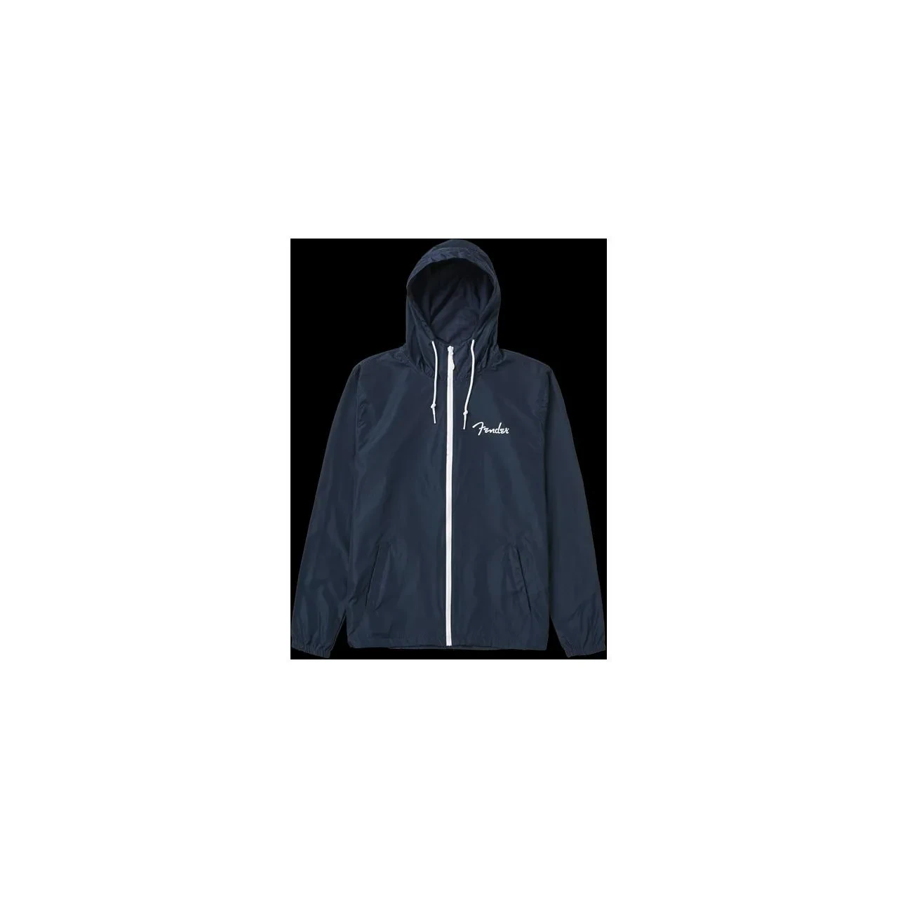 FENDER Spaghetti Logo Windbreaker, Navy, XXL