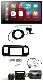Pioneer USB Bluetooth DAB Lenkrad 2DIN Autoradio für Toyota Proace Citroen Jumpy
