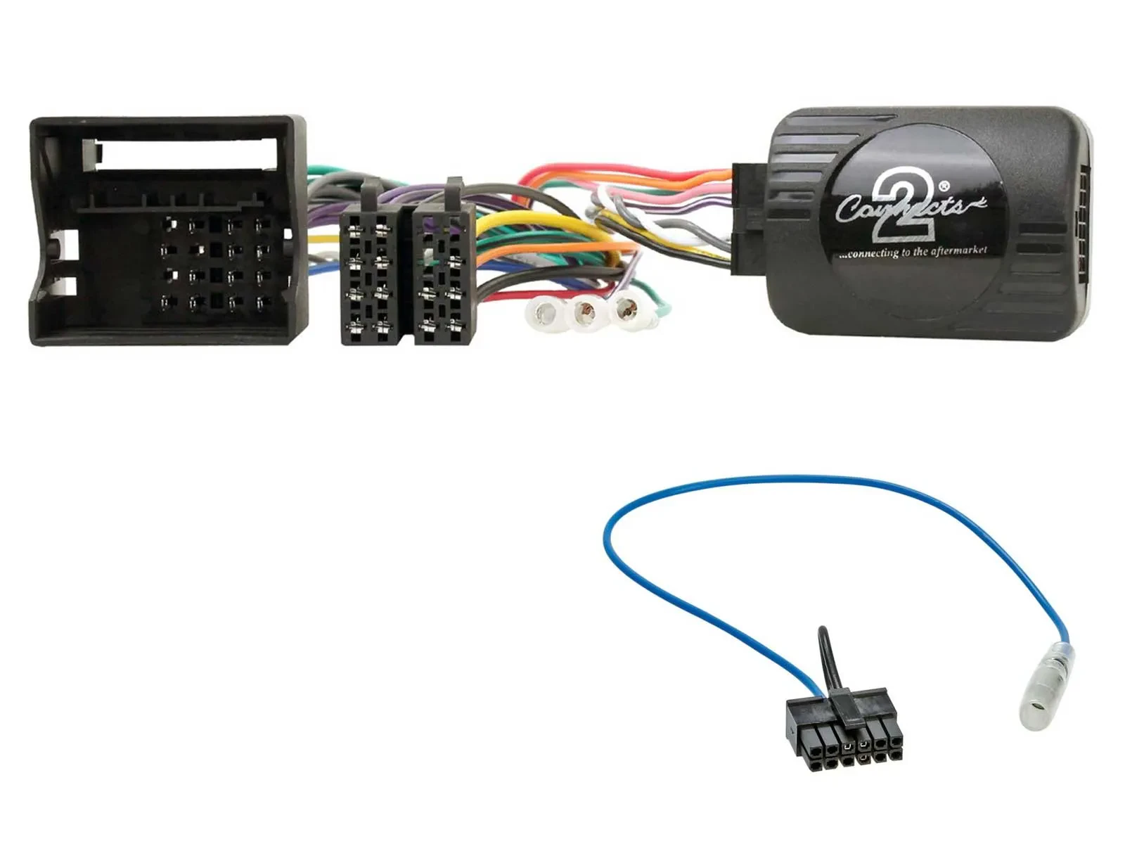 Connects2 CAN-Bus- Lenkradadapter für VW Quadlock Kenwood 42-VW-702