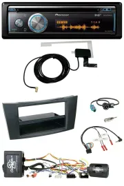 Pioneer Bluetooth DAB Lenkrad USB CD Autoradio für Mercedes E-Klasse CLS W211 02