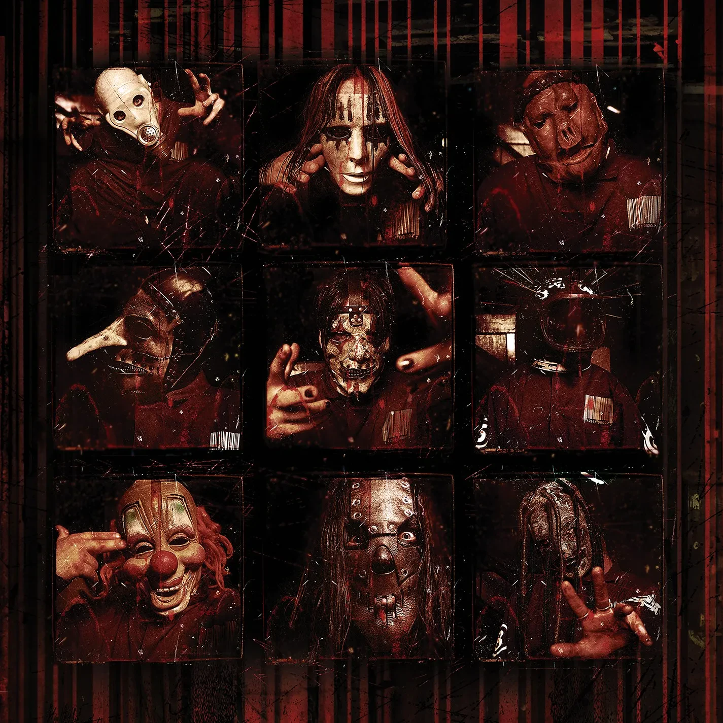 Виниловая пластинка Slipknot – Slipknot (25th Anniversary) (Red/Black Mix) 2LP