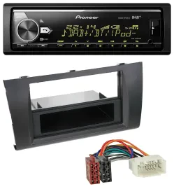 Автомагнитола Pioneer Bluetooth, USB, DAB, MP3 для Suzuki Swift (2006–2010)