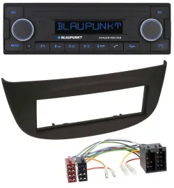 Blaupunkt DAB USB Bluetooth MP3 Autoradio für Renault Twingo (07-12) schwarz