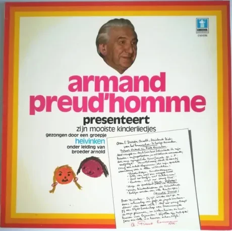 Б/У виниловая пластинка Armand Preud'Homme – Armand Preud'Homme Presenteert Zijn Mooiste Kinderliedjes