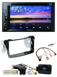 Автомагнитола Pioneer 2DIN Bluetooth USB DVD DAB для Hyundai i40 (с 2016)