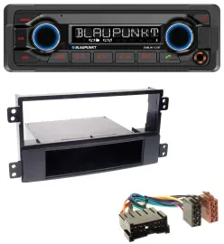 Blaupunkt MP3 Bluetooth USB AUX Autoradio für Hyundai Sonata NF 02-05 schwarz