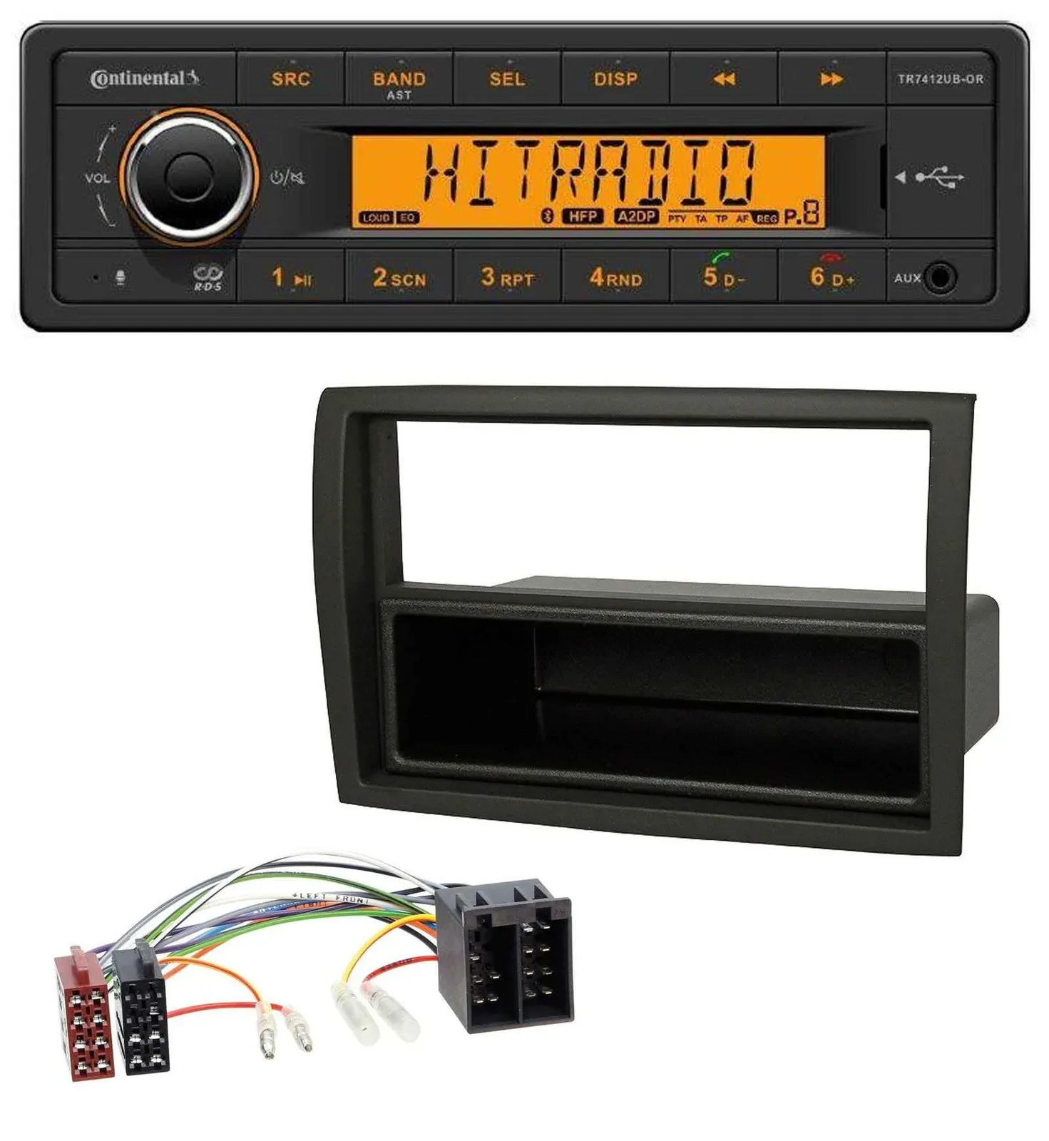 Continental MP3 Bluetooth AUX USB Autoradio für Citroen Jumper Fiat Ducato Peuge