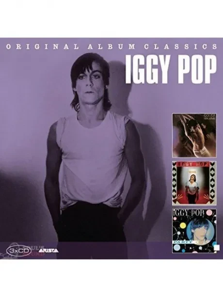 IGGY POP - Original Album Classics (New Values / Soldier / Party) Re-Canvass (3CD)