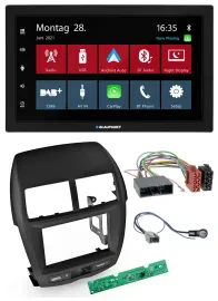 Blaupunkt MP3 Bluetooth DAB 2DIN USB Autoradio für Mitsubishi ASX 2010-2014