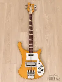 Бас-гитара Rickenbacker 4001 Vintage Bass Mapleglo USA 1973 w/ Checkerboard Binding, Toaster, Case