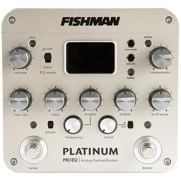 Напольный предусилитель для акустической гитары Fishman PLT-201 Platinum Pro EQ