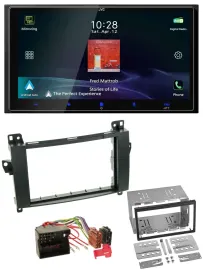 JVC USB Bluetooth 2DIN DAB MP3 Autoradio für Mercedes Viano Vito W639 06-14