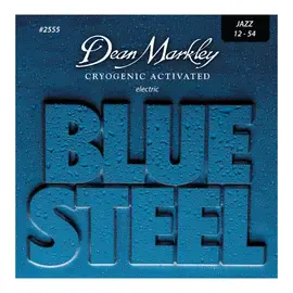 Струны для электрогитары Dean Markley 2555 Blue Steel 12-54