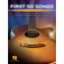 Сборник песен Hal Leonard First 50 Songs You Should Fingerpick On Guitar