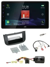 JVC DAB Lenkrad Bluetooth USB Autoradio für Mitsubishi Colt Z3B/Z3V/Z30/Z30G 08-