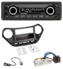 Blaupunkt MP3 Bluetooth USB AUX Autoradio für Hyundai i10 (ab 2013)