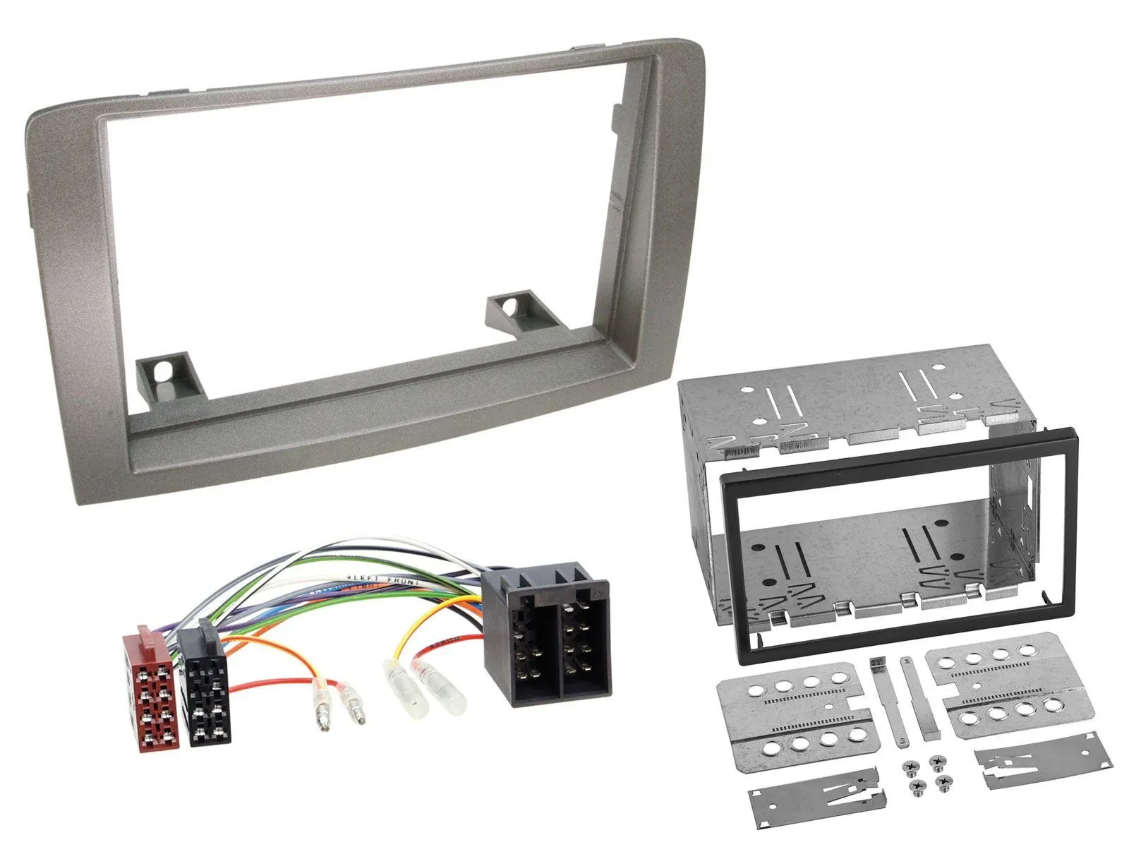 Radioeinbauset Doppel DIN Autoradio für Lancia Musa (2004-2012)
