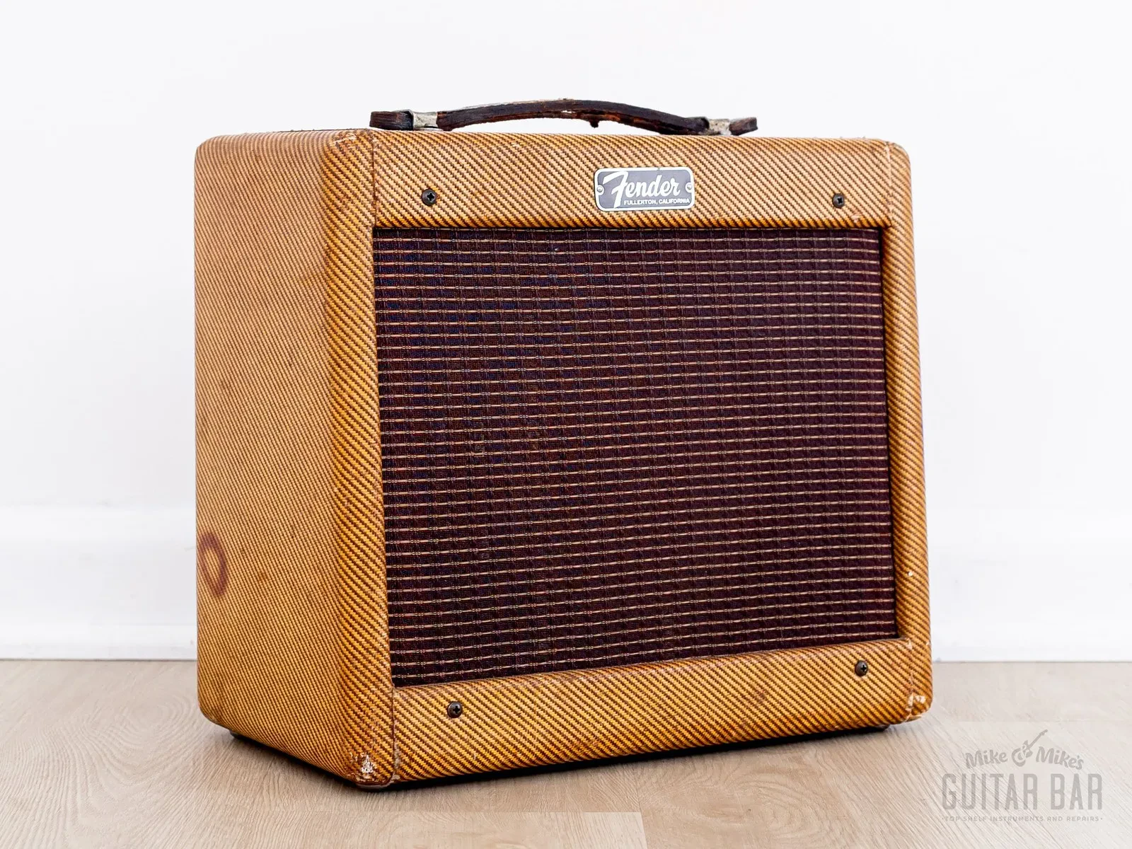 1959 Fender Champ 5F1 Tweed Vintage Tube Amp Class A 1x8 w/ Oxford 8EV, Serviced