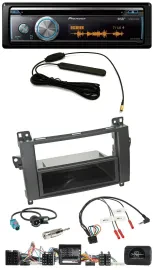 Pioneer CD USB Bluetooth DAB Lenkrad Autoradio für Mercedes A-Klasse W169 B-Klas