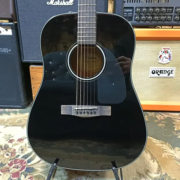 Акустическая гитара Fender CD-60 DREAD V3 Black Indonesia 2020 W/Gigbag