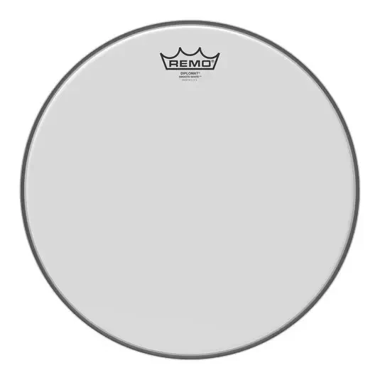 Пластик для барабана Remo 14" Diplomat Smooth White