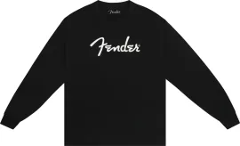 FENDER Spaghetti Logo Long-Sleeve T-shirt, Black, XL