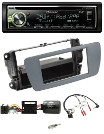Автомагнитола Pioneer DAB USB MP3 CD для Seat Ibiza, серый (Conemara Grey)